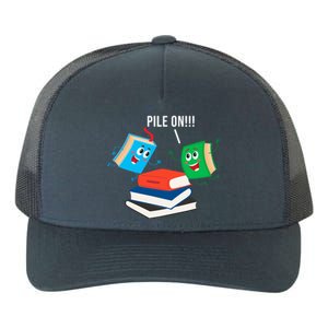 Pile On Books Yupoong Adult 5-Panel Trucker Hat