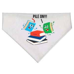 Pile On Books USA-Made Doggie Bandana