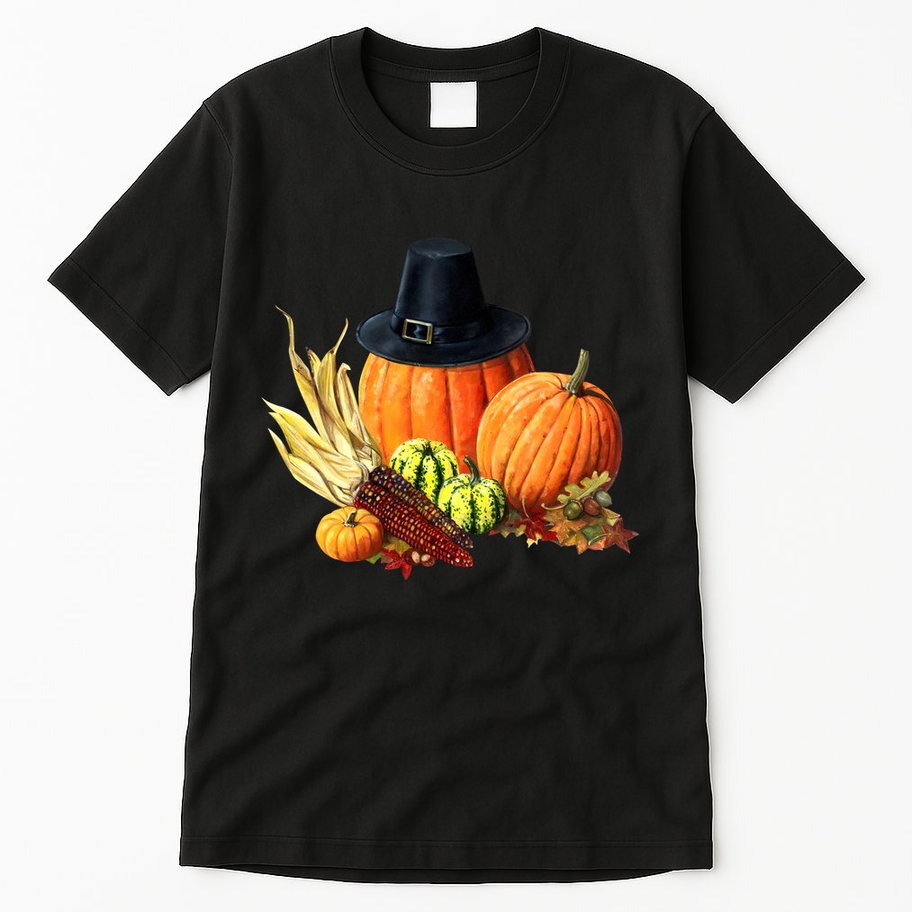 Pilgrim Thanksgiving Tall T-Shirt