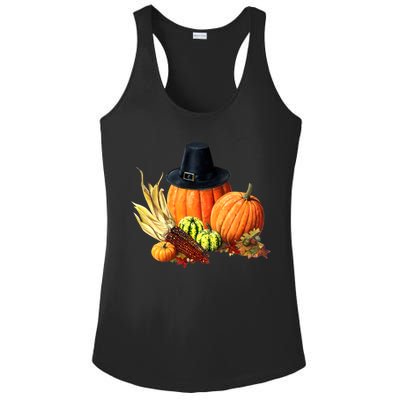 Pilgrim Thanksgiving Ladies PosiCharge Competitor Racerback Tank