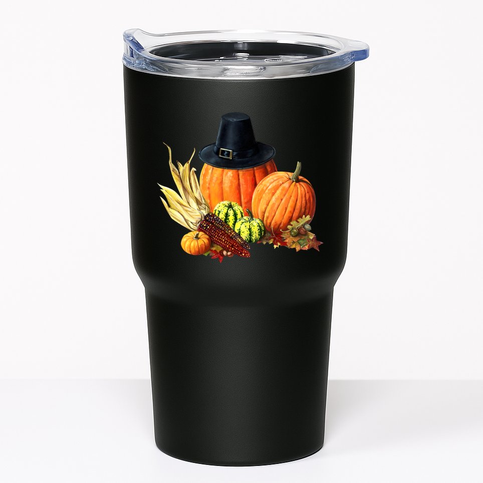 Pilgrim Thanksgiving Tumbler
