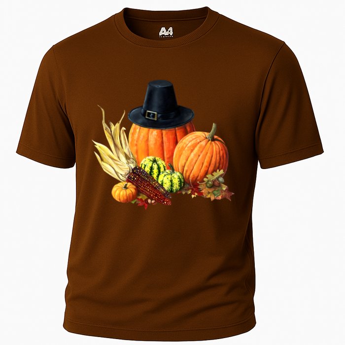 Pilgrim Thanksgiving Cooling Performance Crew T-Shirt