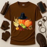 Pilgrim Thanksgiving Cooling Performance Crew T-Shirt