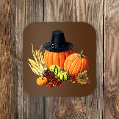 Pilgrim Thanksgiving Coaster