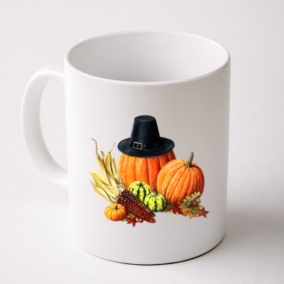 Pilgrim Thanksgiving Coffee Mug