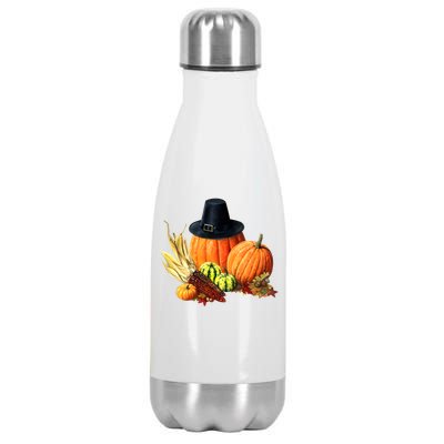 Pilgrim Thanksgiving Stainless Steel Insulated Water Bottle