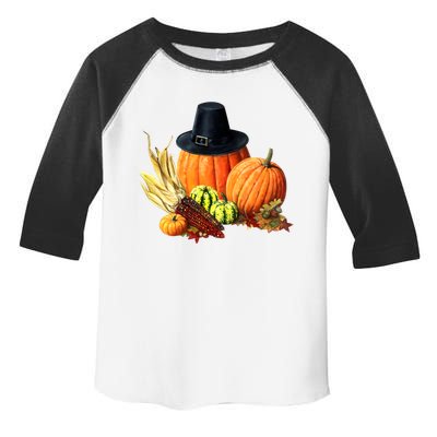 Pilgrim Thanksgiving Toddler Fine Jersey T-Shirt