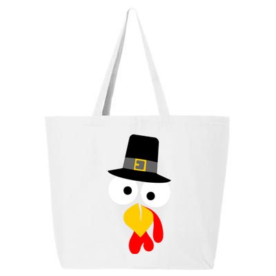 Pilgrim Turkey Big Face Thanksgiving 25L Jumbo Tote