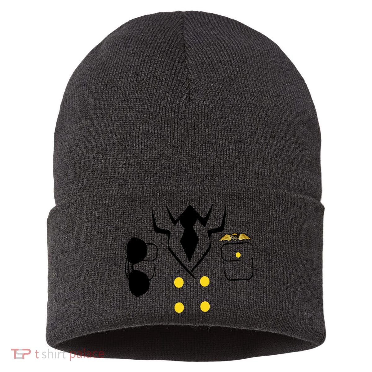 Pilot Costume Uniform Sustainable Knit Beanie