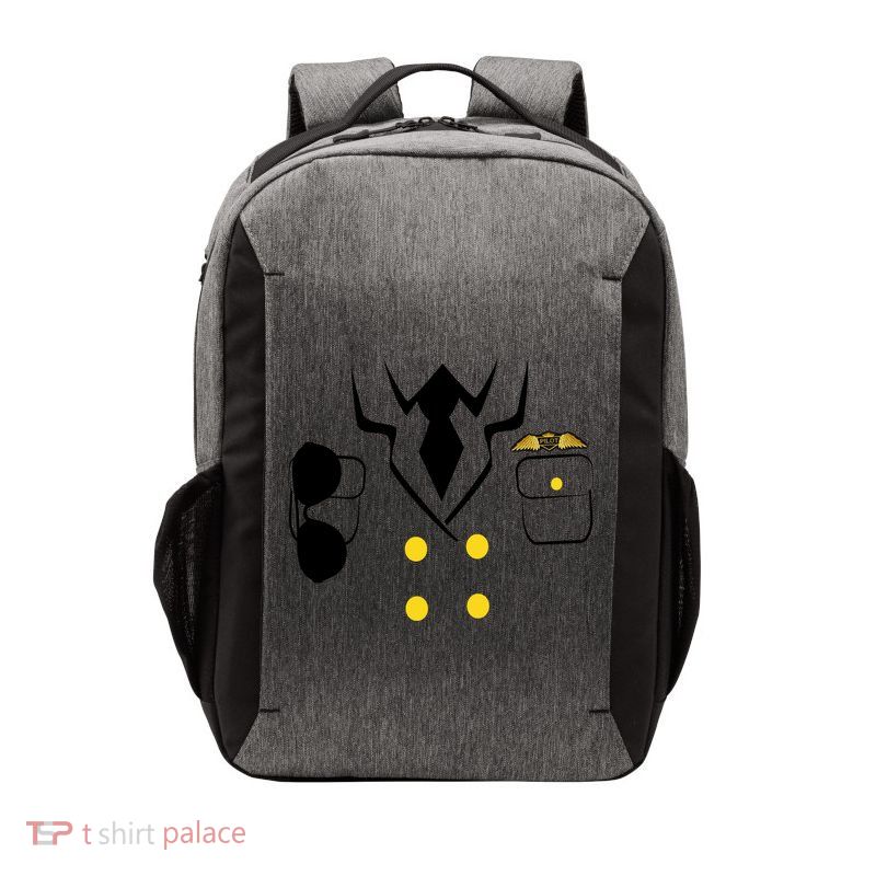 Pilot Costume Uniform Vector Backpack
