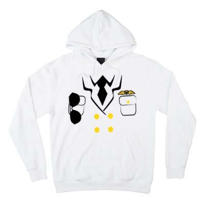 Pilot Costume Uniform Hoodie