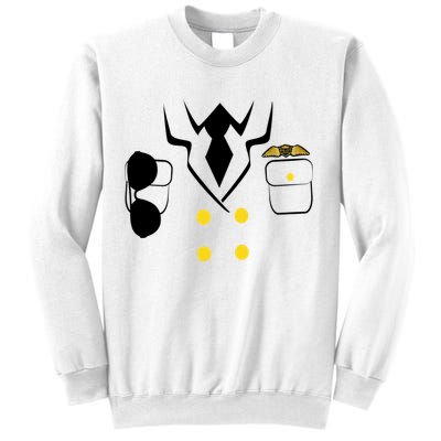 Pilot Costume Uniform Sweatshirt