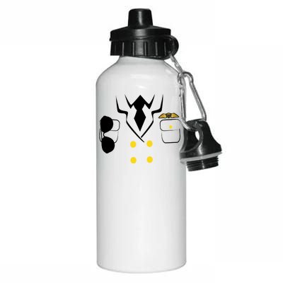 Pilot Costume Uniform Aluminum Water Bottle