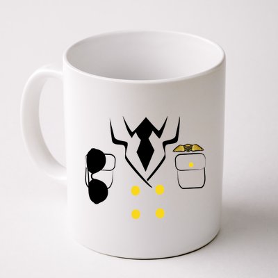 Pilot Costume Uniform Coffee Mug