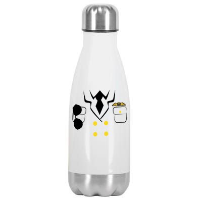 Pilot Costume Uniform Stainless Steel Insulated Water Bottle