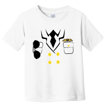 Pilot Costume Uniform Toddler T-Shirt