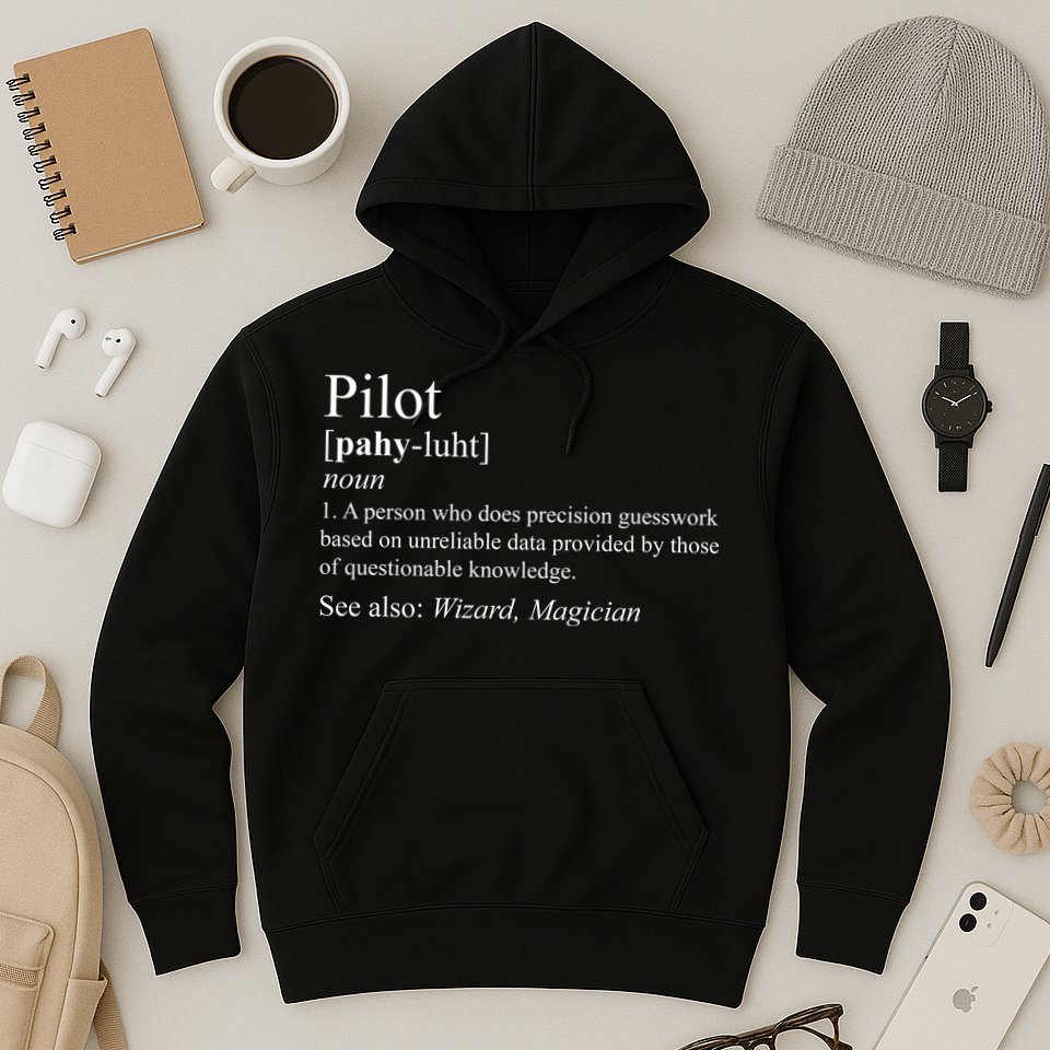 Pilot Definition Hoodie