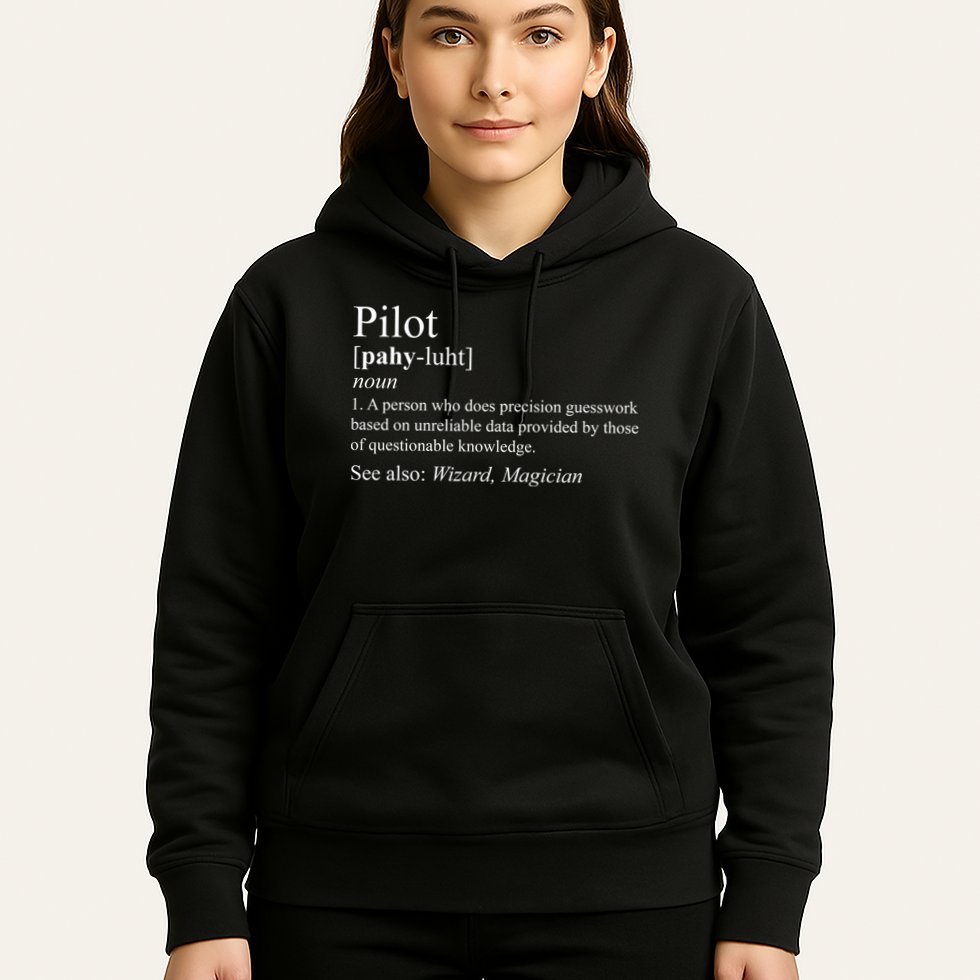 Pilot Definition Hoodie