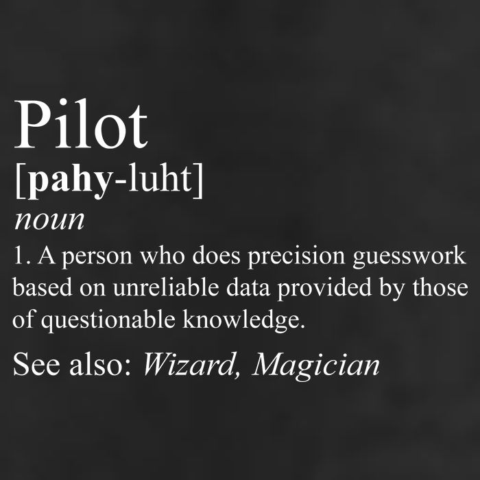 Pilot Definition Golf Towel