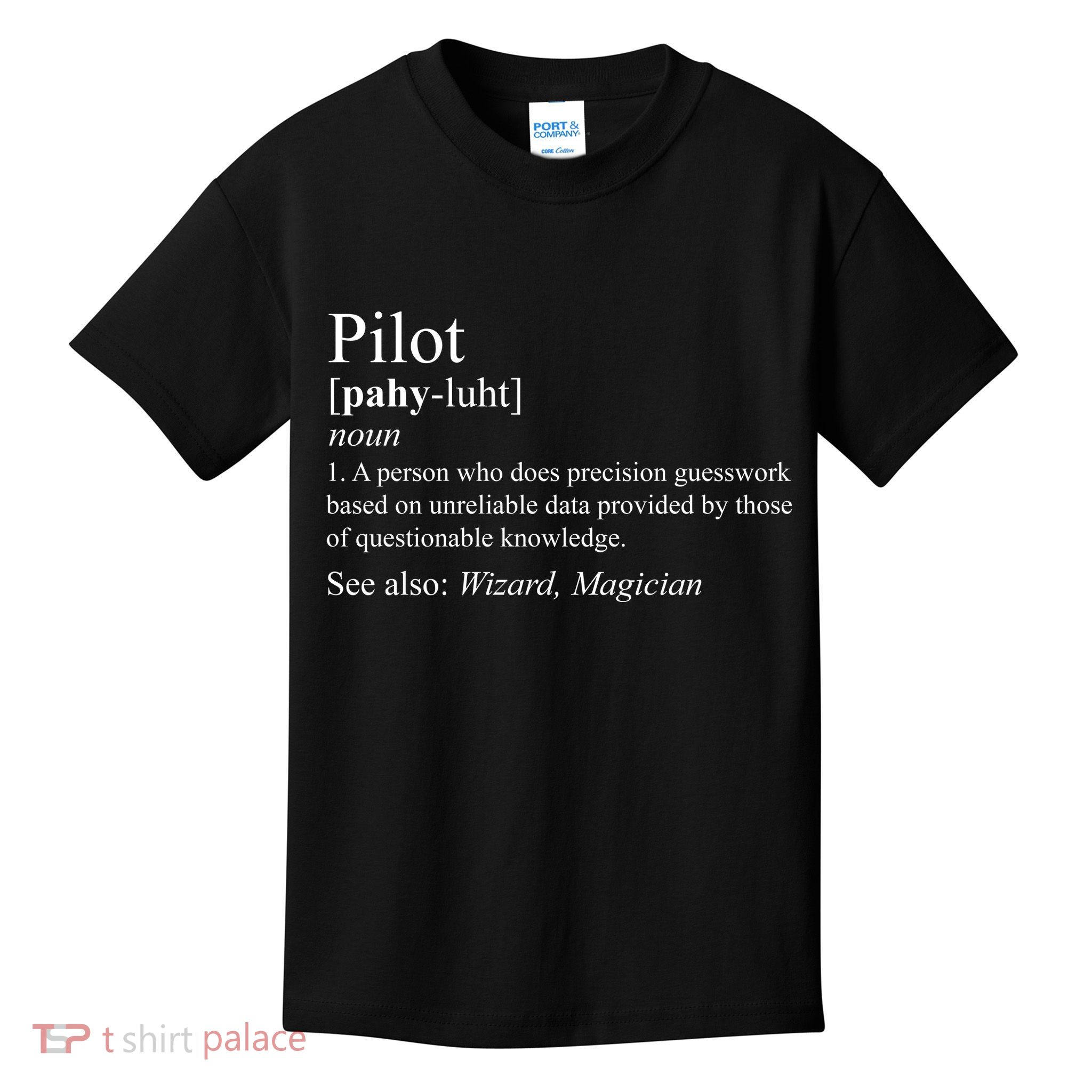 Pilot Definition Kids T-Shirt