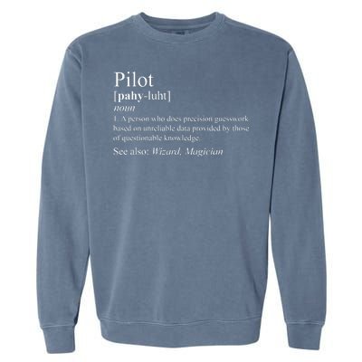 Pilot Definition Garment-Dyed Sweatshirt