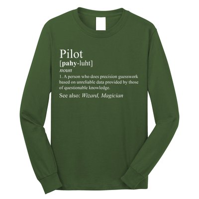 Pilot Definition Long Sleeve Shirt