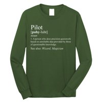 Pilot Definition Long Sleeve Shirt