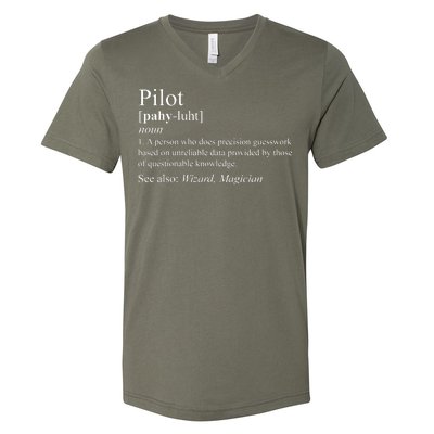 Pilot Definition V-Neck T-Shirt