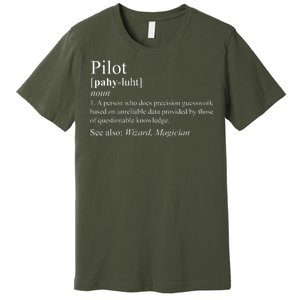 Pilot Definition Premium T-Shirt