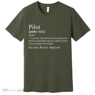 Pilot Definition Premium T-Shirt