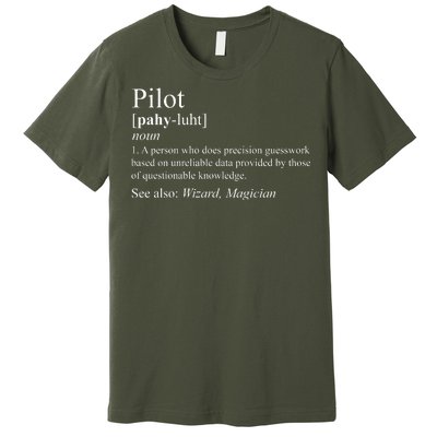 Pilot Definition Premium T-Shirt