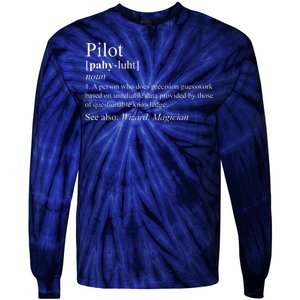 Pilot Definition Tie-Dye Long Sleeve Shirt