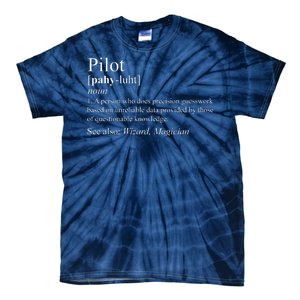 Pilot Definition Tie-Dye T-Shirt