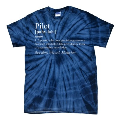 Pilot Definition Tie-Dye T-Shirt