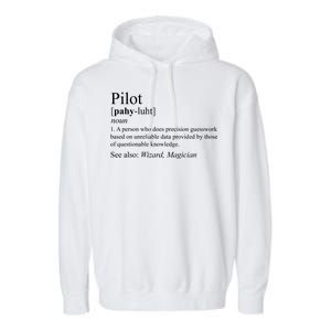 Pilot Definition Garment-Dyed Fleece Hoodie