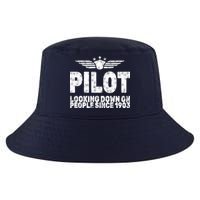 Pilot Looking Down On People Since 1903 Cool Comfort Performance Bucket Hat
