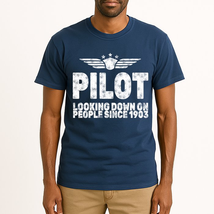 Pilot Looking Down On People Since 1903 Tall T-Shirt
