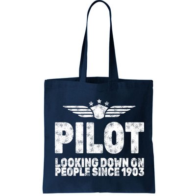 Pilot Looking Down On People Since 1903 Bag