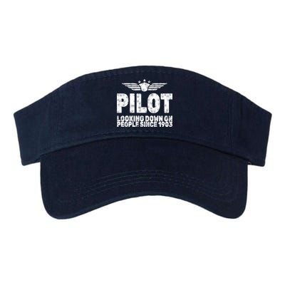 Pilot Looking Down On People Since 1903 Visor