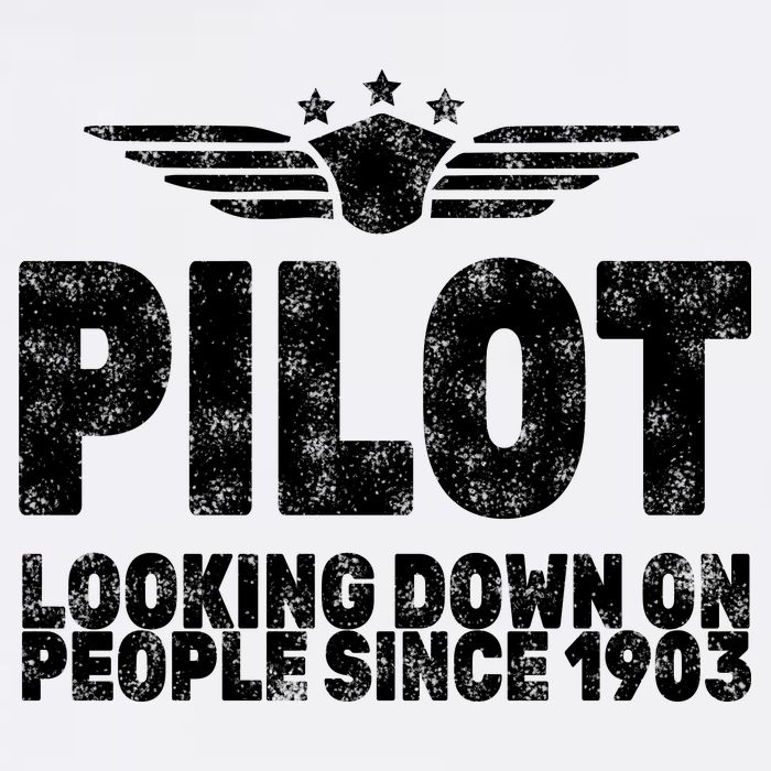 Pilot Looking Down On People Since 1903 Garment-Dyed Sweatshirt