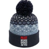 Pilot Official Job Title The Baniff Cuffed Pom Beanie