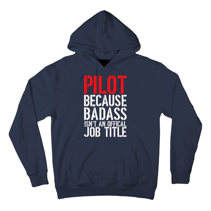 Pilot Official Job Title Hoodie