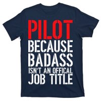 Pilot Official Job Title T-Shirt