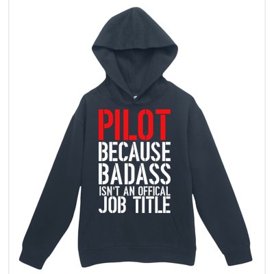 Pilot Official Job Title Urban Pullover Hoodie