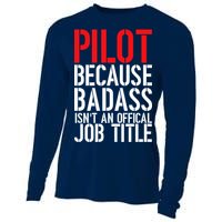 Pilot Official Job Title Cooling Performance Long Sleeve Crew