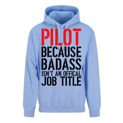 Pilot Official Job Title Unisex Surf Hoodie