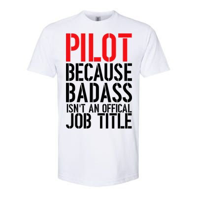 Pilot Official Job Title Softstyle® CVC T-Shirt