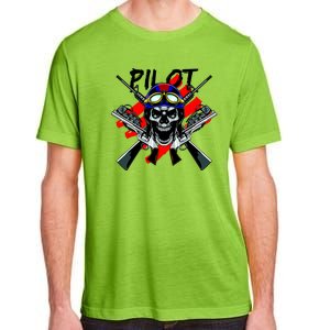 Pilot Skull Adult ChromaSoft Performance T-Shirt