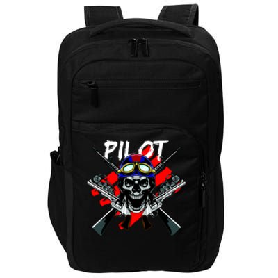 Pilot Skull Impact Tech Backpack