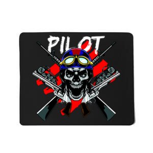 Pilot Skull Mousepad